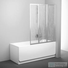   Ravak SUPERNOVA VS3-130 130 cm-es kádparaván,Szatén+rain 795V0U0041