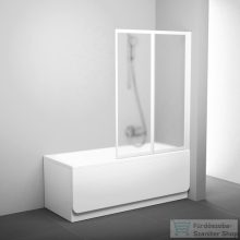   Ravak SUPERNOVA VS2-105 105 cm-es kádparaván,Fehér+grape 796M0100ZG