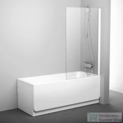   Ravak PVS1-80 80 cm-es fix kádparaván,fehér+transparent 79840100Z1