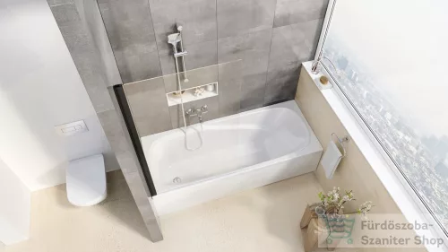 Ravak PVS1 80 kádparaván  fekete 79840300Z1