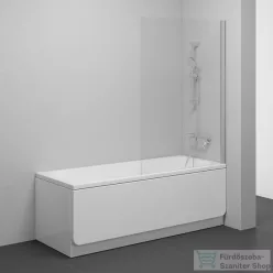   Ravak PVS1-80 80 cm-es fix kádparaván,szatén+transparent 79840U00Z1