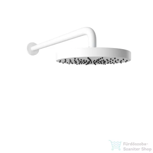 Bugnatese 20 cm-es fejzuhany 32 cm-es zuhanykarral,matt fehér 79848BI
