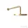 Bugnatese 20 cm-es fejzuhany 32 cm-es zuhanykarral,matt bronz 79848BO