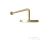 Bugnatese 20 cm-es fejzuhany 32 cm-es zuhanykarral,matt bronz 79848BO