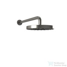   Bugnatese ACCESSORI 20cm-es kerek fejzuhany, 32cm-es zuhanykarral, szálcsiszolt nikkel 79848