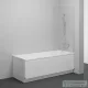 Ravak NEXTY NVS1-80 80 cm-es fix kádparaván,króm+transparent 7O840C00Z1