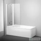 Ravak 10° 10CVS2-100 99 cm széles balos kádparaván, fehér+transparent 7QLA0103Z1