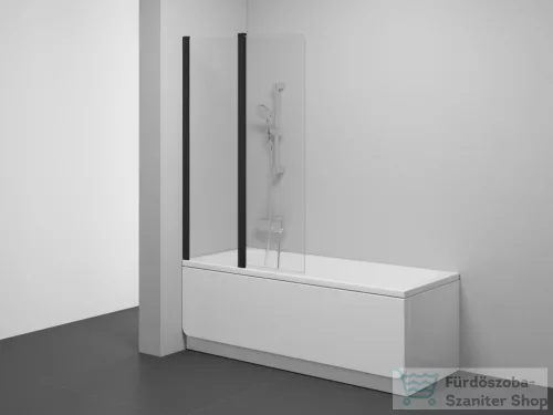 Ravak CVS2 100 kádparaván, transparent+fekete, balos 7QLA0300Z1
