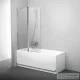 Ravak CHROME CVS2-100 100 cm-es balos kádparaván, króm+transparent 7QLA0C00Z1