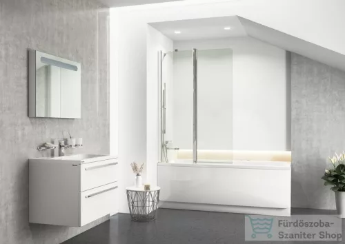 Ravak CHROME CVS2-100 100 cm-es balos kádparaván, króm+transparent 7QLA0C00Z1