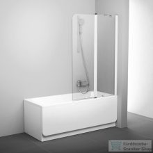   Ravak CHROME CVS2-100 100 cm-es jobbos kádparaván, fehér+transparent 7QRA0100Z1