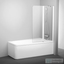   Ravak 10° 10CVS2-100 99 cm széles jobbos kádparaván, fehér+transparent 7QRA0103Z1