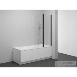   Ravak CVS2 100 kádparaván, transparent+fekete, jobbos 7QRA0300Z1