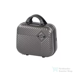   Leziter TraveLux Pro kézi bőrönd keményfedeles 28x36x16 cm szürke 8016-GR14
