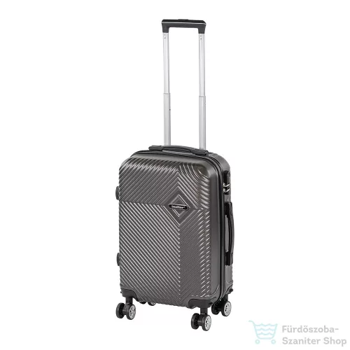 Leziter TraveLux Pro kabinbőrönd keményfedeles levehető kerékkel 50x40x20 cm szürke 8016-GR20