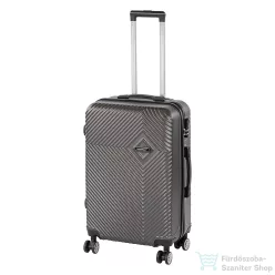   Leziter TraveLux Pro közepes bőrönd keményfedeles 68x45x25 cm szürke 8016-GR24