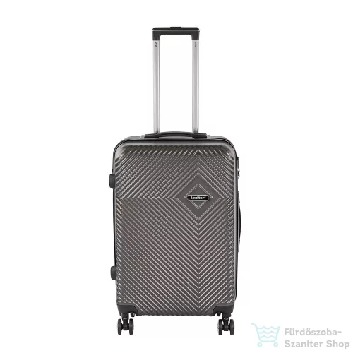Leziter TraveLux Pro közepes bőrönd keményfedeles 68x45x25 cm szürke 8016-GR24