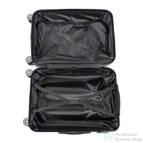 Leziter TraveLux Pro közepes bőrönd keményfedeles 68x45x25 cm szürke 8016-GR24