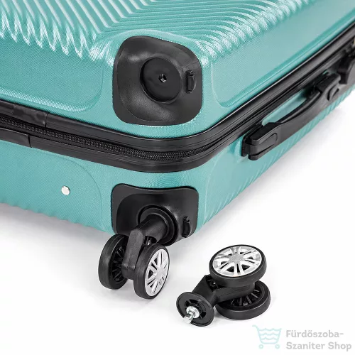 Leziter TraveLux Pro kézipoggyász keményfedeles levehető kerékkel 40x30x20 cm lagúnakék 8016-LK16
