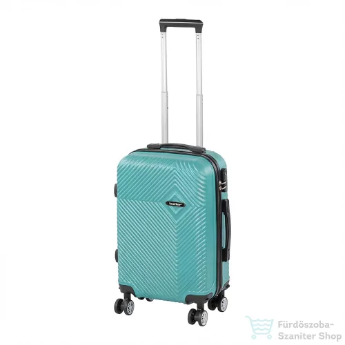 Leziter TraveLux Pro kabinbőrönd keményfedeles levehető kerékkel 50x40x20 cm lagúnakék 8016-LK20