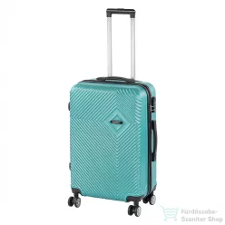   Leziter TraveLux Pro közepes bőrönd keményfedeles 68x45x25 cm lagúnakék 8016-LK24