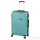 Leziter TraveLux Pro nagy bőrönd keményfedeles 76x50x29 cm lagúnakék 8016-LK28