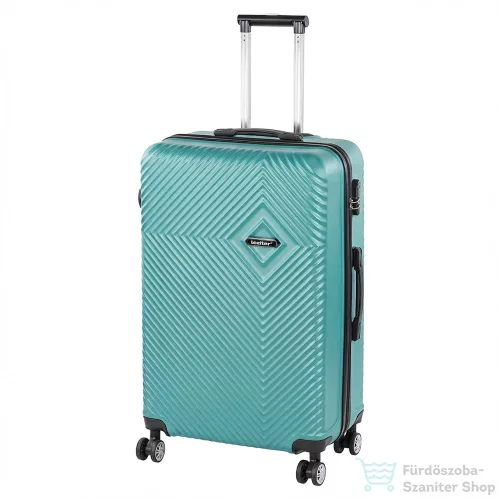 Leziter TraveLux Pro nagy bőrönd keményfedeles 76x50x29 cm lagúnakék 8016-LK28