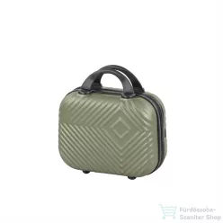   Leziter TraveLux Pro neszeszer keményfedeles 23x30x14 cm olajzöld 8016-OG12