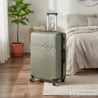 Leziter TraveLux Pro nagy bőrönd keményfedeles 76x50x29 cm olajzöld 8016-OG28