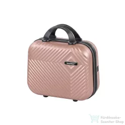   Leziter TraveLux Pro kézi bőrönd keményfedeles 28x36x16 cm rosegold 8016-RG14