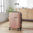 Leziter TraveLux Pro közepes bőrönd keményfedeles 68x45x25 cm rosegold 8016-RG24