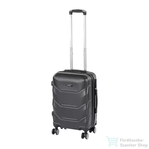 Leziter TraveLux Max kézipoggyász keményfedeles levehető kerékkel 40x30x20 cm fekete 8019-BL16