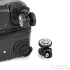 Leziter TraveLux Max kézipoggyász keményfedeles levehető kerékkel 40x30x20 cm fekete 8019-BL16