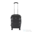 Leziter TraveLux Max kabinbőrönd keményfedeles levehető kerékkel 50x40x20 cm fekete 8019-BL20