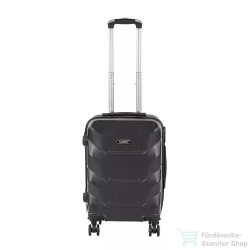 Leziter TraveLux Max kabinbőrönd keményfedeles levehető kerékkel 50x40x20 cm fekete 8019-BL20