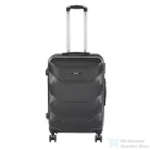 Leziter TraveLux Max közepes bőrönd keményfedeles 68x45x25 cm fekete 8019-BL24