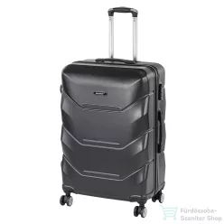   Leziter TraveLux Max nagy bőrönd keményfedeles 76x50x29 cm fekete 8019-BL28