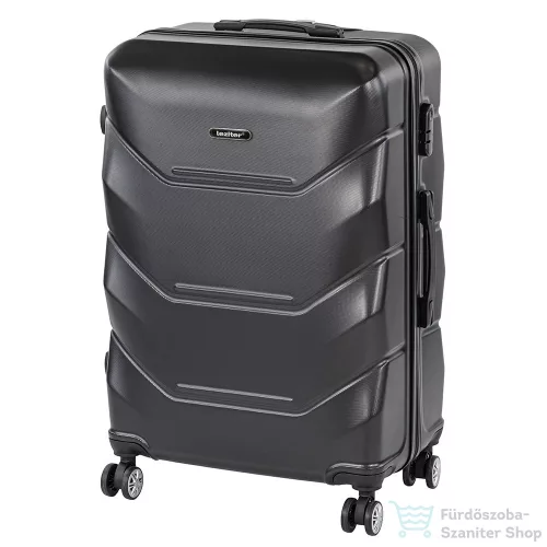 Leziter TraveLux Max nagy bőrönd keményfedeles 76x50x29 cm fekete 8019-BL28