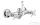 Bugnatese PRINCETON Zuhanycsaptelep test 3/4" csatlakozású, króm 803
