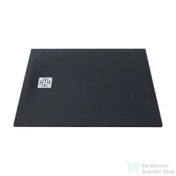 Marmy DOLOMITE - 70x100 Zuhanytálca Cavalli Black