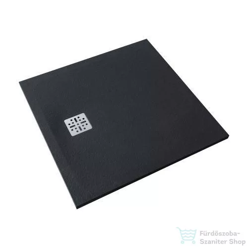 Marmy DOLOMITE - 80x80 Zuhanytálca Cavalli Black