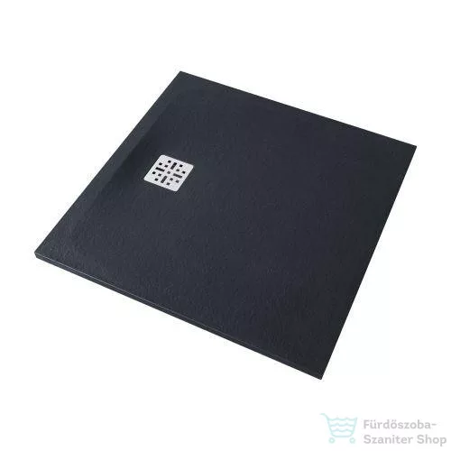 Marmy DOLOMITE - 80x80 Zuhanytálca Cavalli Black
