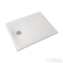 Marmy Dolomite 80x100 matt fehér zuhanytálca