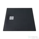 Marmy Dolomite 90x90 matt fekete zuhanytálca