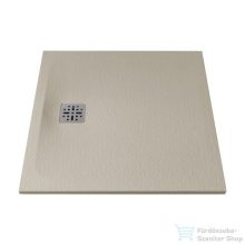 Marmy Dolomite 90x90 matt bézs zuhanytálca