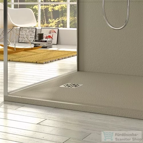 Marmy Dolomite 90x90 matt bézs zuhanytálca