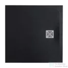 Marmy DOLOMITE - 90x100 Zuhanytálca Cavalli Black