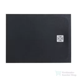 Marmy DOLOMITE - 100x120 Zuhanytálca Cavalli Black