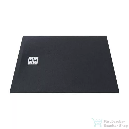 Marmy DOLOMITE - 100x120 Zuhanytálca Cavalli Black