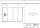 Marmy DOLOMITE - 100x140 Zuhanytálca Gucci Latte